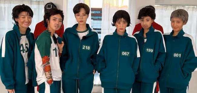 韓團APINK神扮《魷魚遊戲》6大角色引熱議!逼真模樣連粉絲認不出