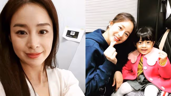 金泰希曬火辣照！40歲二寶媽不節食靠「健身」維持逆天身材