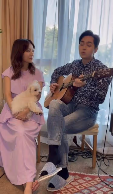 TVB帥氣小生疑似升級做父親,妻子新歌泄密,兩人前年註冊結婚