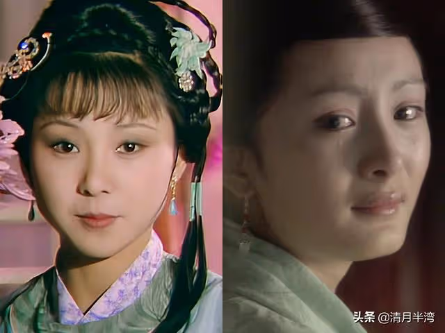 同樣是演「晴雯」,把安雯和楊冪放在一起看,差距就出來了