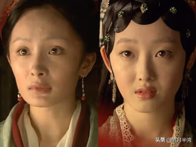 同樣是演「晴雯」,把安雯和楊冪放在一起看,差距就出來了
