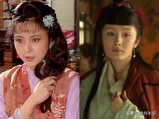 同樣是演「晴雯」，把安雯和楊冪放在一起看，差距就出來了