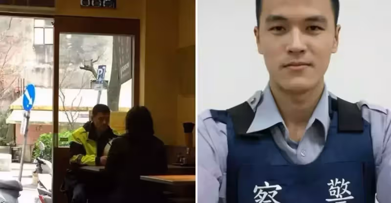 年輕員警進飯館喊話「等下有人來吃飯，錢算我的」 老闆下秒見「客人進店」直接免單，網贊：愛心真的可以傳遞