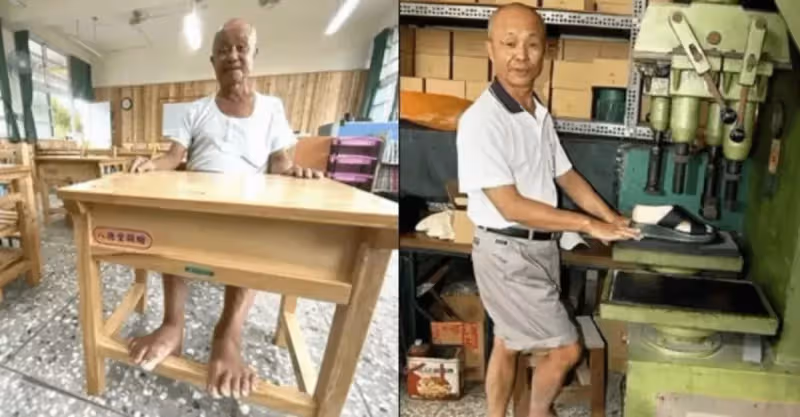 赤腳善人，75歲阿公20年捐6千萬，他的行善足跡遍布全臺灣，蝸居20坪房生活超節儉