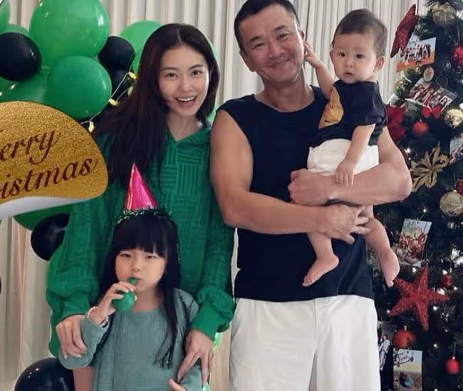 39歲女星全家國外旅遊,母女倆先後確診,4歲女兒連續3天高燒不退