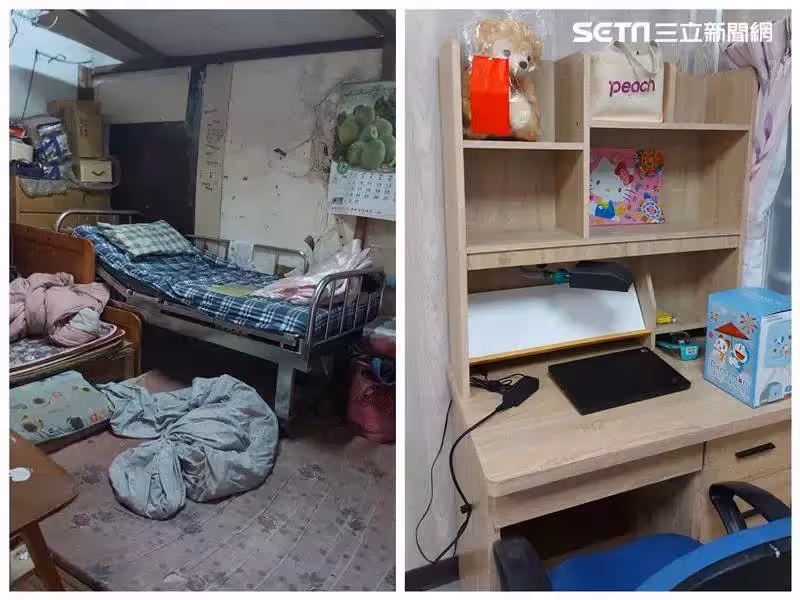 「屏東少女夢成真」一家四口擠5坪大的房間,200位義工免費「打造22坪新家」 進門一看她哭了:我終於有床,可以好好睡覺了