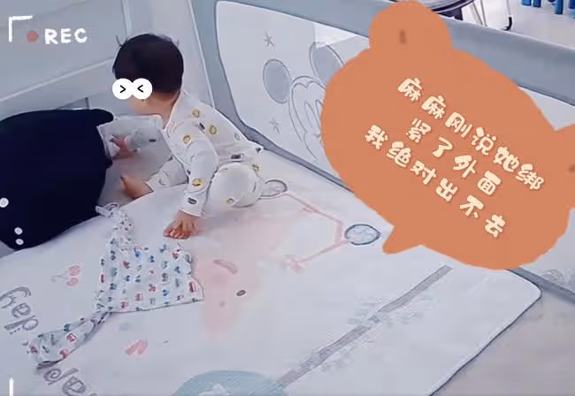 安以軒曬兒子「越獄」日常,變花樣翻床,66房間配滑滑梯大而敞亮