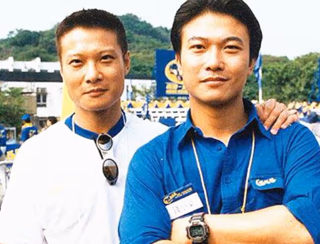 錢小豪與弟媳合作拍劇,戴假髮扮女人模仿湯盈盈,一起甩髮太搞笑