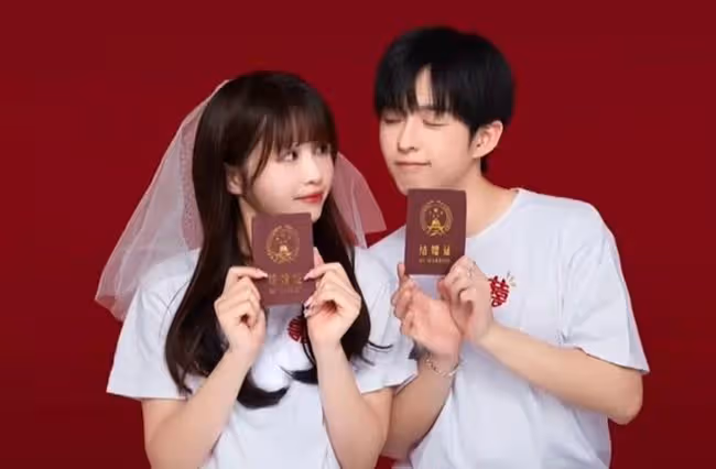 00後網紅結婚!生日當天到法定年齡急領證,與大6歲女友修成正果