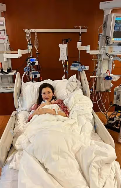 51歲李嘉欣入住ICU,自曝48小時撿回一條命