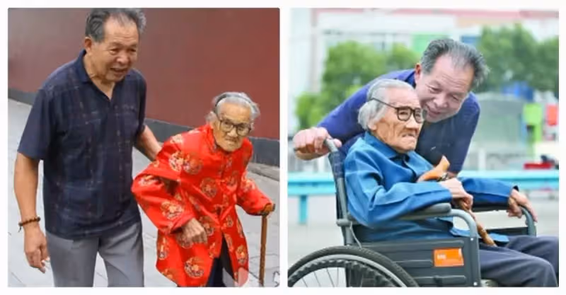 你放心，有我在！謹記亡妻一句話「他獨自照顧岳母44年」　「為她終生不再婚」現況令人動容