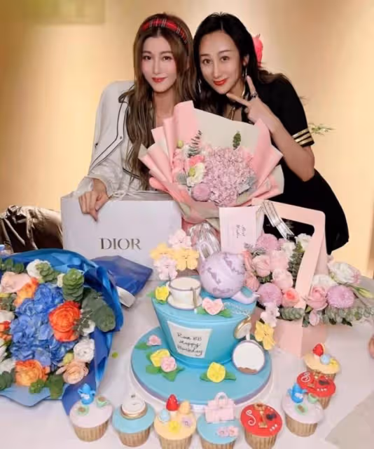 好奇！李彩樺生日獲神秘富貴男送2千支玫瑰示愛，去年才經歷離婚