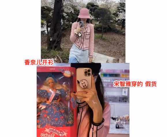 宋智雅被扒出穿戴十幾件假貨，富家女人設崩塌，被金賢中取消關注