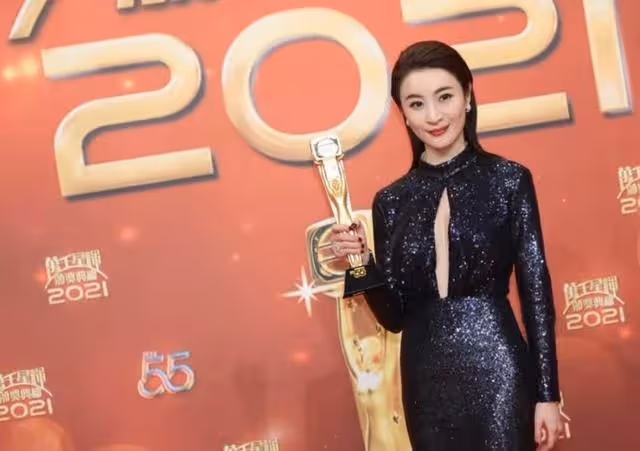 開心!視後林夏薇認創造歷史,成站上TVB最高領獎台首位內地演員