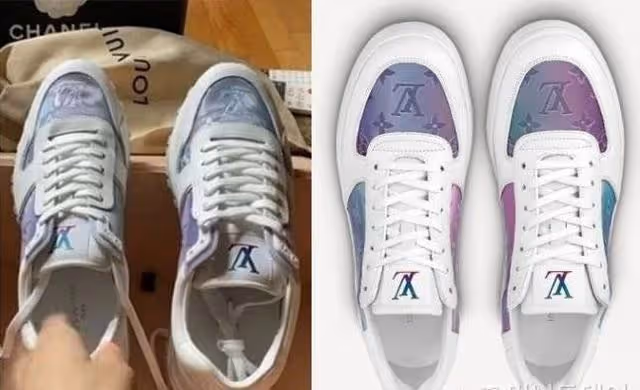 連送爸爸的鞋也是假貨,被發現後,宋智雅急忙刪除視頻