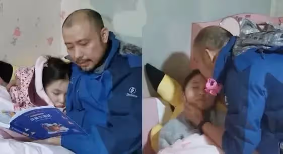 14歲愛女沉睡不醒,爸爸頂巨大壓力獨自照顧12年,決心不會放棄:「她不是植物人,她是睡美人」