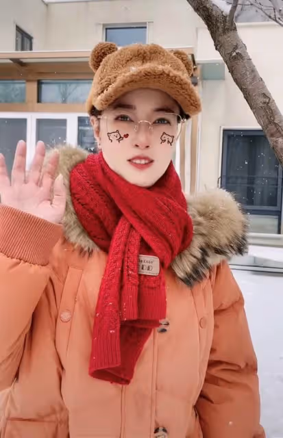 55歲周海媚興奮玩雪,皮膚白得發光似少女,獨居北京豪宅已20年