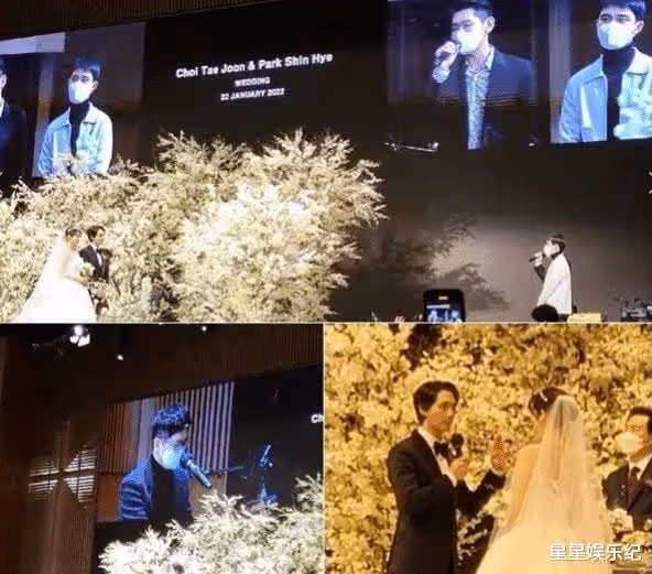 朴信惠婚禮哽咽宣誓,與崔泰俊甜蜜親吻,IU李敏鎬等200多位賓客超豪華