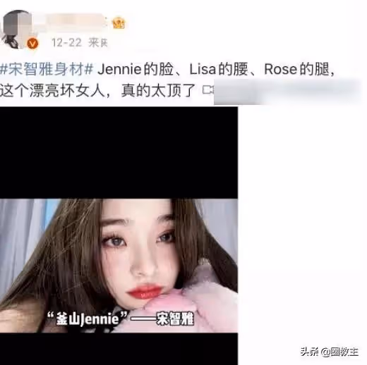 韓國網紅宋智雅見光死，被中國網友扒其穿假貨翻車