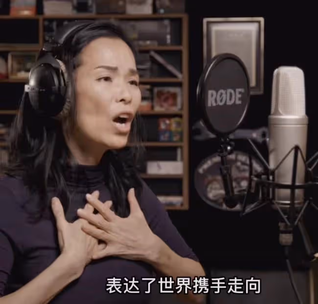 韋唯隱退8年復出!與張學友等巨星為冬奧獻唱,身材纖細狀態佳