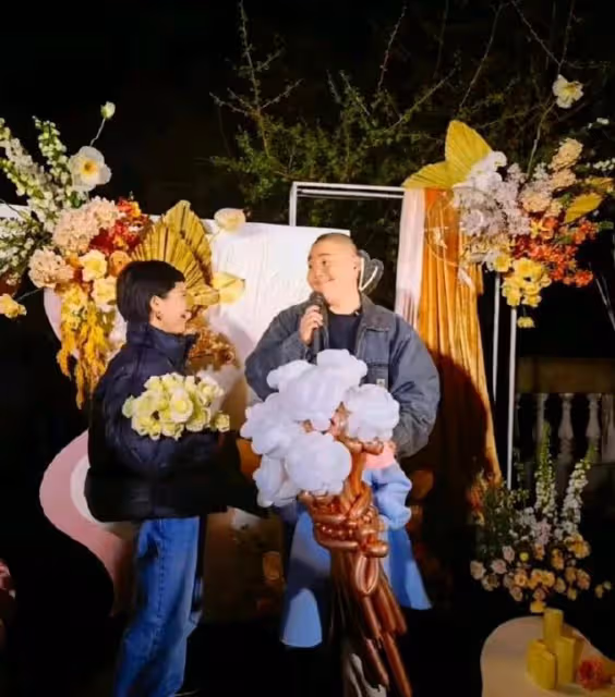 童星郝劭文求婚成功,女方曝光,本人回應:以後我也是有家的男人