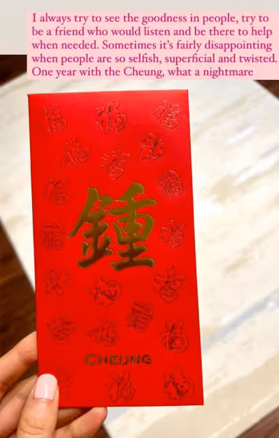 港姐大罵百億豪門父子是人渣！稱對方有古怪要求，這1年是噩夢