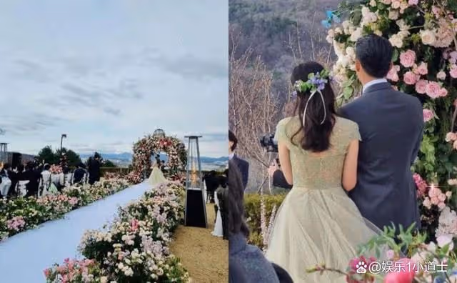 孫藝珍第2套禮服曝光,頭戴花環超夢幻,宋仲基祝福前妻宋慧喬?