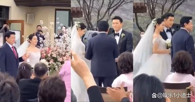 孫藝珍第2套禮服曝光,頭戴花環超夢幻,宋仲基祝福前妻宋慧喬?