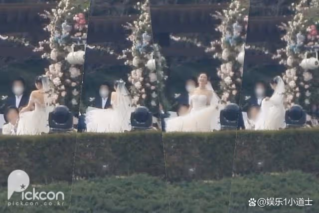 孫藝珍第2套禮服曝光,頭戴花環超夢幻,宋仲基祝福前妻宋慧喬?