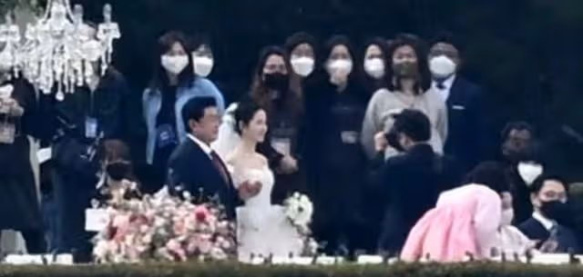 玄彬孫藝珍婚禮現場照曝光,眾好友出席,豪華陣容堪比百想大賞