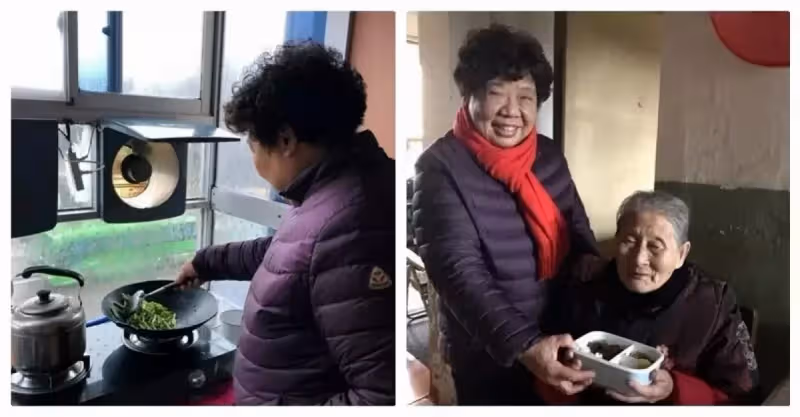 相差30歲！66歲阿姨「照三餐替90歲鄰居嬤送飯」送到她走為止　「奶奶回報往日恩」無血緣卻比家人更親