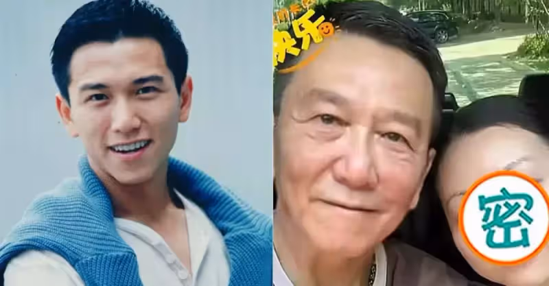 溫兆倫罕與第三任妻子同框，滿臉皺紋依舊帥氣，小20歲妻子太好看，直言：愛你衰老的臉上痛苦的皺紋