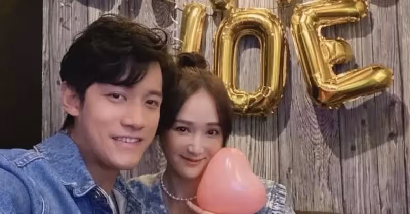 Alan婚後首秀恩愛，與陳喬恩親密相依，表白文案彰顯女方家庭地位
