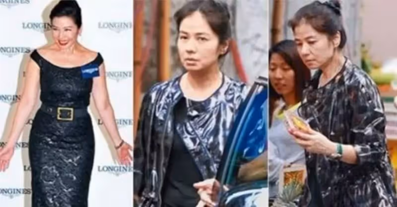 58歲「鍾楚紅」素顏照曝光，滿臉皺紋卻拒不整容，堅持優雅老去！丈夫走後不再嫁！