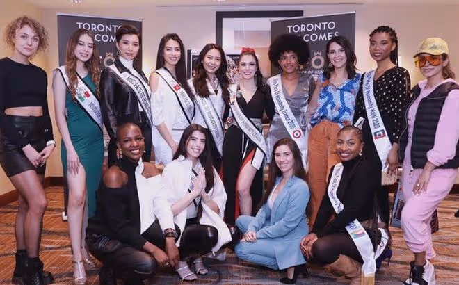 港姐雷莊兒國外選美奪第4名！整牙後顏值提升，細腰長腿身材完美