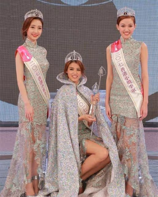 港姐雷莊兒國外選美奪第4名！整牙後顏值提升，細腰長腿身材完美