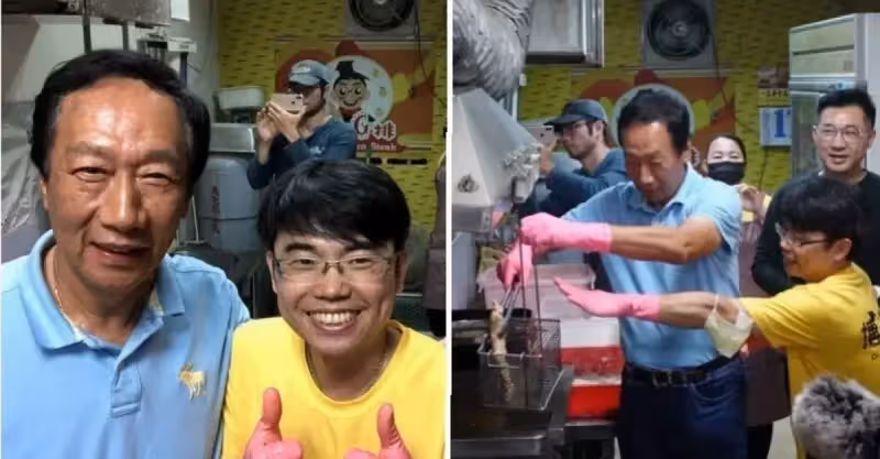 郭台銘後悔了！當年說重話「博士不該賣雞排」：浪費資源   6年後親自道歉「在他身上學到很多」