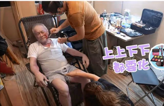 73歲前TVB老戲骨新劇 化「詐屍」妝要三個鐘頭，曾追求薛家燕