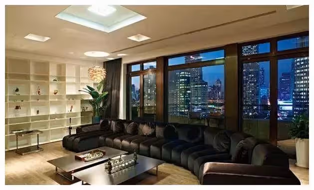 五阿哥蘇有朋上海豪宅內景曝光,客廳大的像皇宮,網友:不愧是大導演,比閨蜜林心如還霸氣