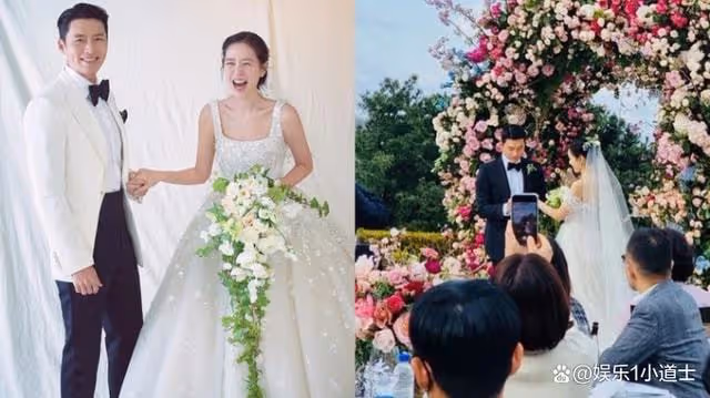 爸爸是玄彬!孫藝真「女兒」沒缺席婚禮 被孔孝真抱著全程見證