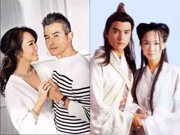 嫁給了愛情！范文芳「水中甜吻影帝尪」兒子偷吃醋　鴛鴦戲水「50歲身材」網讚翻：神仙眷侶