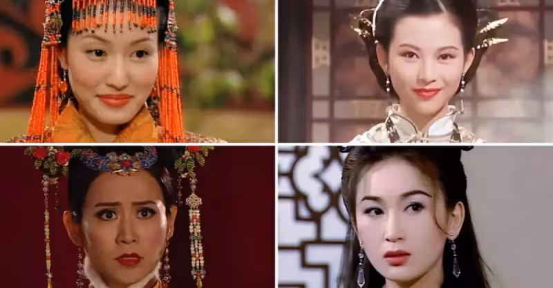當TVB女星穿上古裝，顏值差距就出來了，黎姿溫碧霞太驚艷