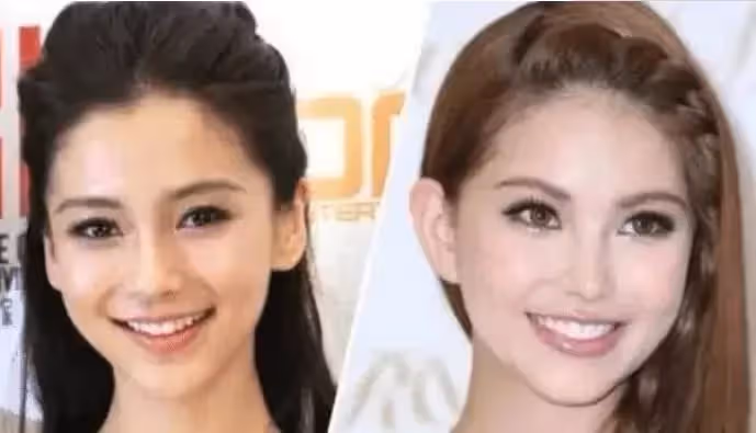 兩大混血芭比比美！當26歲昆淩撞上30歲楊穎，看到素顏後：才知道真混血與假混血差距！