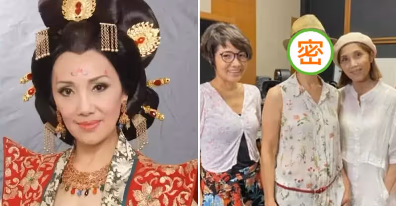 韓馬利姐妹同框照曝光，妹妹美貌出眾曾參加港姐，與翁美玲是同屆佳麗，網友：她的演技相當不錯