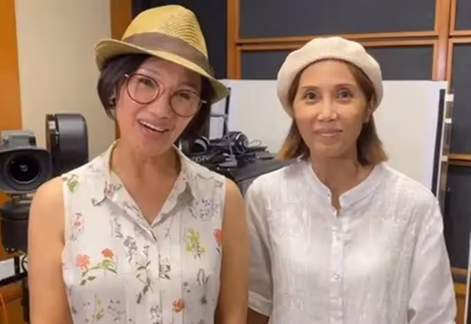 韓馬利姐妹同框照曝光,妹妹美貌出眾曾參加港姐,與翁美玲是同屆佳麗,網友:她的演技相當不錯