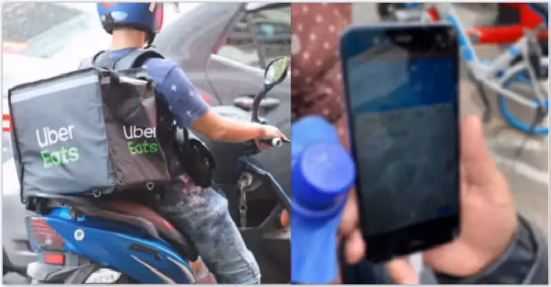 自己連水都捨不得買！外送員月入4萬「每月上交3萬」給老婆花 看到老婆「誤發的訊息」直接放生