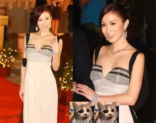 以前的TVB紅毯，女明星是真會穿啊，徐子珊玲瓏有致「永遠的神」
