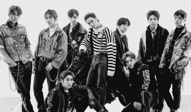 EXO出道十周年,黃子韜朋友圈曬exo:誰不知道你是跑三?