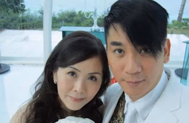 惠英紅前男友移居內地近況,與三婚妻子大秀恩愛,差20歲有夫妻相