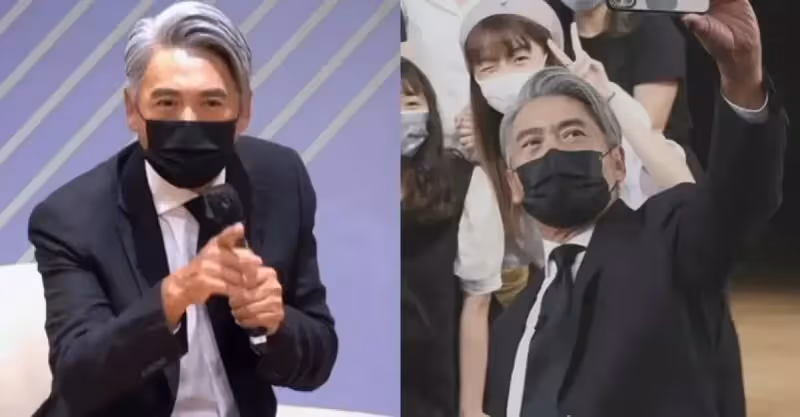 半退休生活曝光！66歲周潤發「頂滿頭白髮」熟男魅力超帥　「掌鏡自拍」狀態絕了：帥和年齡無關